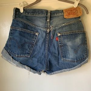 Vintage Distressed Levi Shorts